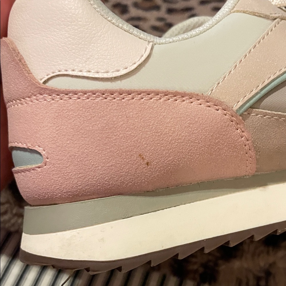 Zara Cream and Tan Women's Sneakers - Picture 8 of 8